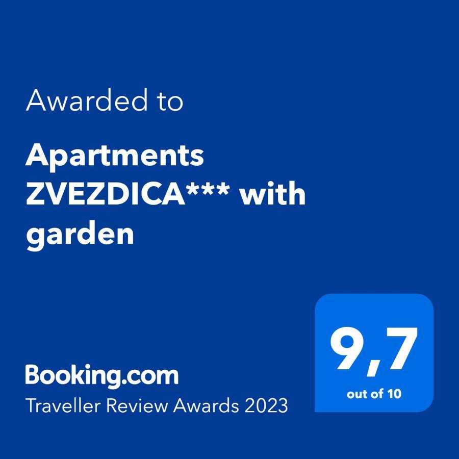 Apartments Zvezdica*** With Garden Zambratija  Eksteriør billede